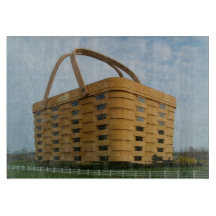Longaberger Basket Glass Cutting Board