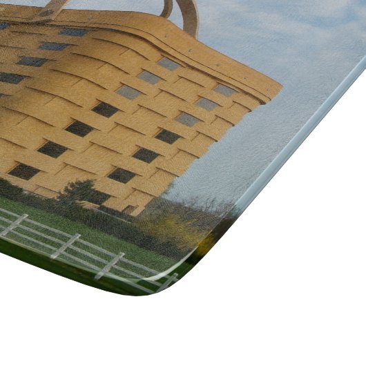 Longaberger Basket Glass Cutting Board Snijplank (Hoek)