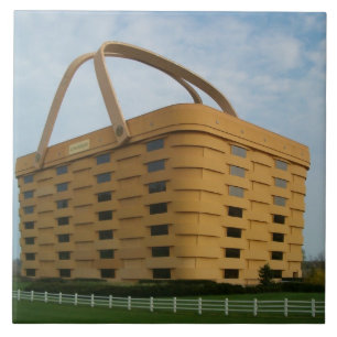 Longaberger Basket Tile Tegeltje