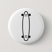 Longboard Ronde Button 5,7 Cm (Voorkant)
