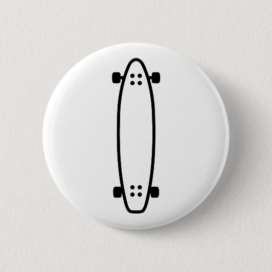 Longboard Ronde Button 5,7 Cm (Voorkant)