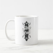 Longboard Stay Rad Koffiemok (Links)