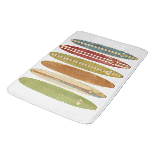 Longboard surfplanken  Retro Style Surfing Badmat (Gekanteld)