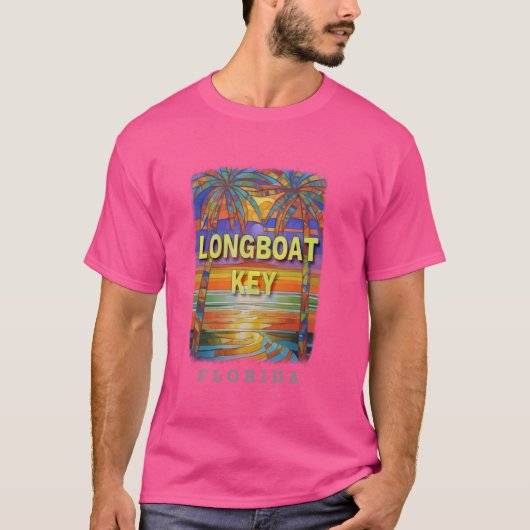 Longboat Key Florida FL Sunset Bliss SD694 T-shirt (Voorkant)