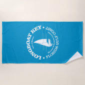 Longboat Key (zeilboot) Strandlaken (Voorkant)