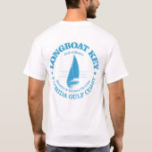 Longboat Key (zeilboot) T-shirt (Achterkant)