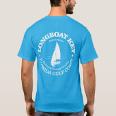 Longboat Key (zeilboot) T-shirt (Achterkant)