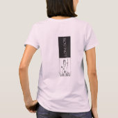 Longboogstang voor vrouwen - Centrum T-shirt (Achterkant)