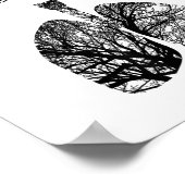 Longboom Lucht Ademhaling Fotosynthese Tre Poster (Hoek)