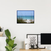 Longboot Beach Poster (Thuiskantoor)