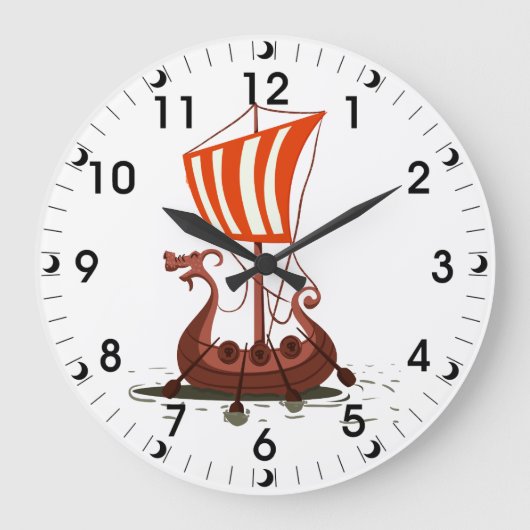 Longboot Grote Klok (Voorkant)