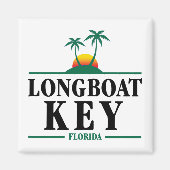 Longboot Key Florida Magneet (Voorkant)