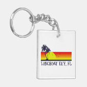 Longboot Key Florida Sleutelhanger (Voorkant Links)
