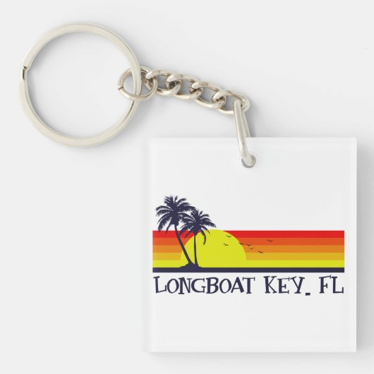 Longboot Key Florida Sleutelhanger (Voorkant)