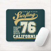 Longbordsurfen | Californië 76 Muismat (Met muis)