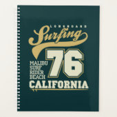 Longbordsurfen | Californië 76 Planner (Voorkant)