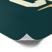 Longbordsurfen | Californië 76 Poster (Hoek)
