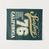 Longbordsurfen | Californië 76 Wandkleed (Voorkant (horizontaal))