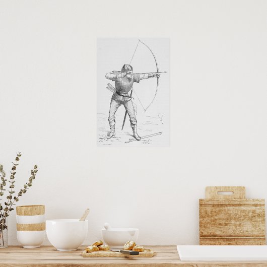 Longbowman Poster (Keuken)