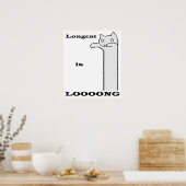 Longcat is lang poster (Keuken)