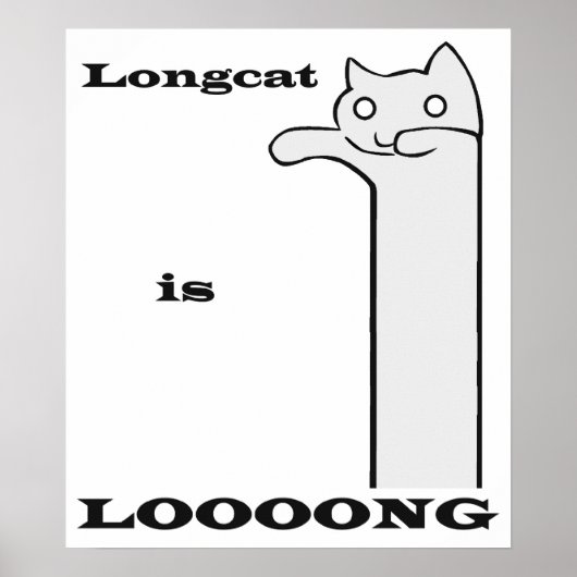 Longcat is lang poster (Voorkant)