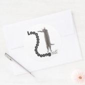 Longcat is lang ronde sticker (Envelop)