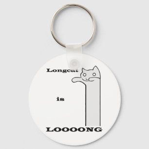 Longcat is lang sleutelhanger