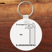 Longcat is lang sleutelhanger (Voorkant)