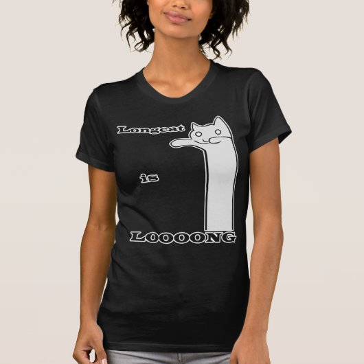Longcat is lang t-shirt (Voorkant)