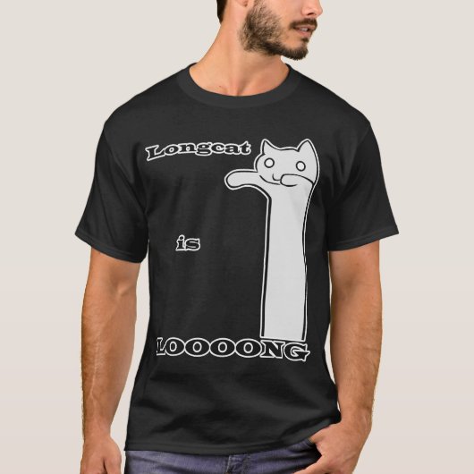 Longcat is lang t-shirt (Voorkant)