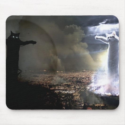Longcat/Tacgnol War Mousepad Muismat (Voorkant)