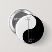 Longcat/Tacgnol Zen Button (Voorkant /achterkant)