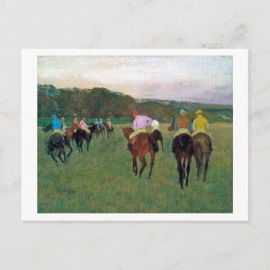 Longchamp Race Horse, Edgar Degas Briefkaart