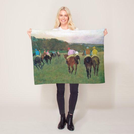 Longchamp Race Horse, Edgar Degas Fleece Deken (In situ)