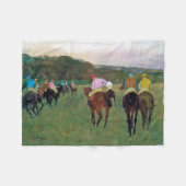 Longchamp Race Horse, Edgar Degas Fleece Deken (Voorkant (Horizontaal))