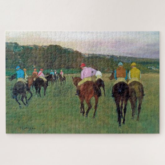 Longchamp Race Horse, Edgar Degas Legpuzzel (Horizontaal)