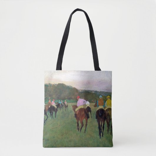 Longchamp Race Horse, Edgar Degas Tote Bag (Voorkant)
