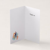 Longen, ademen als een boom aanpasbaar kaart (Binnen)