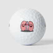 Longen Dudes Golfballen (Voorkant)
