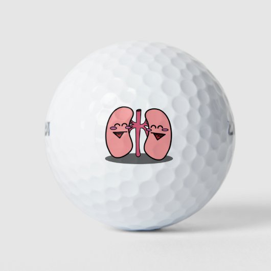 Longen Dudes Golfballen (Voorkant)