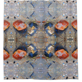 Longen en zeeschelpen, II Douchegordijn