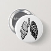 longen ronde button 5,7 cm (Voorkant /achterkant)