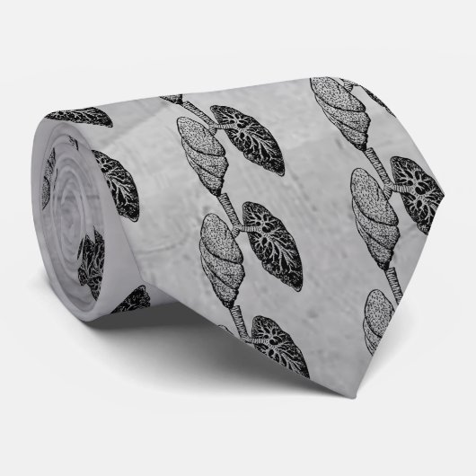 longen stropdas (Opgerold)