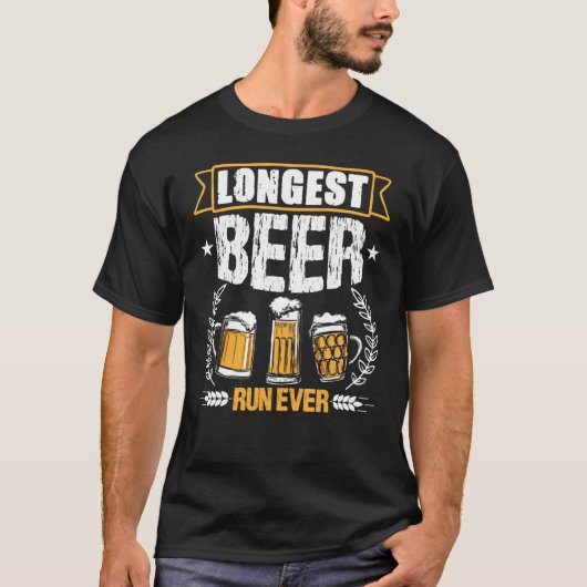 Longest Beer Run Ever  Running T-shirt (Voorkant)