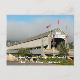 Longest Covered Bridge in the Worl. Briefkaart