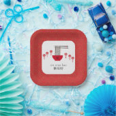 Longevity Noodles Good Fortune Chinees Nieuwjaar Papieren Bordje (Feest)