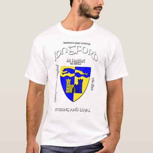 Longford Ireland Crest T-Shirt (Voorkant)