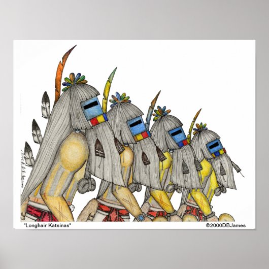 Longhair Katsinas Poster (Voorkant)