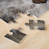 Longhair Tabby Cat Jigzaag Puzzle Legpuzzel (Zijkant)