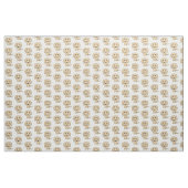 Longhaire Cream Dachshund | Wiener Dog Pattern Stof (Yard (91,4 cm))